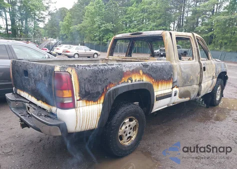 2000 Chevrolet Silverado 1500 Ls из США, поврежденный, VIN 1GCEK19T3YE433569